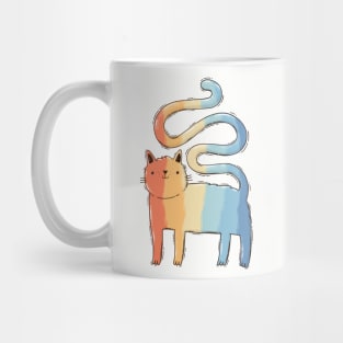 Colorful Cat Mug